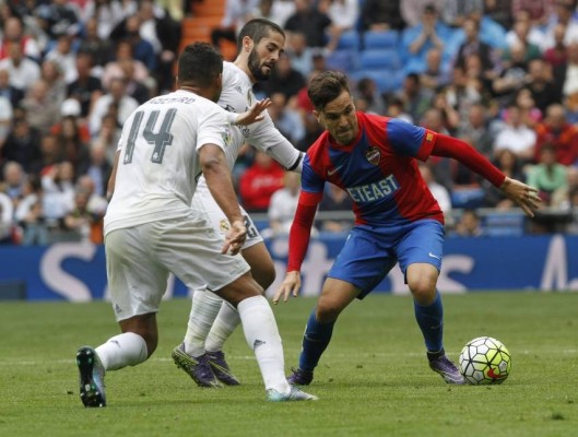 Toño, baja ante el Celta por una lesión muscular