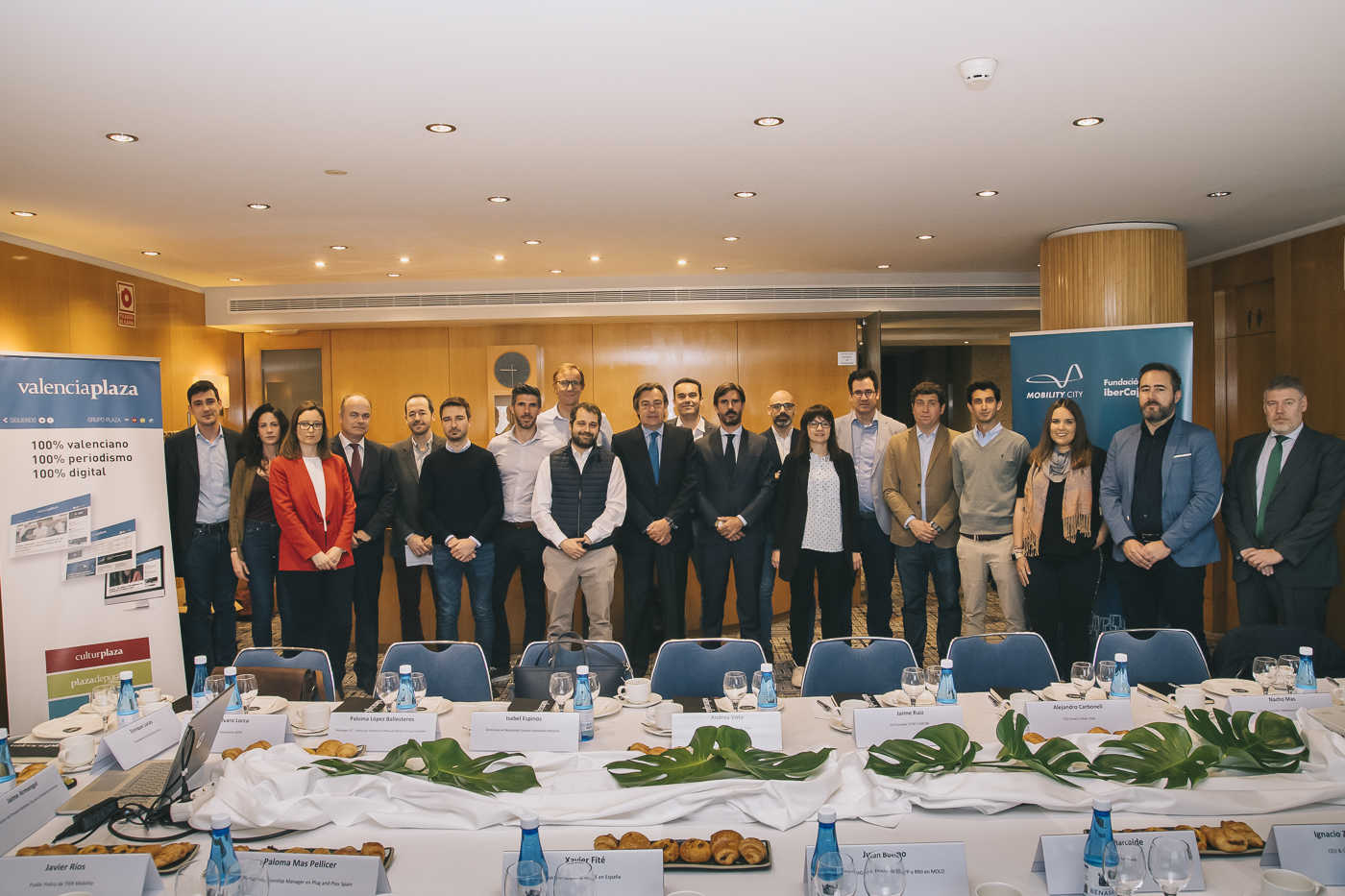 Desayuno de Valencia Plaza sobre Mobility  City (FOTOS: Kike Taberner)