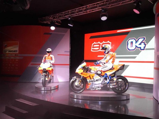 Ducati presenta su nueva moto sin atreverse a ponerse la etiqueta de 