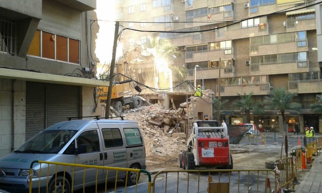 Cae el edificio protegible que superó los límites del catálogo de Alicante