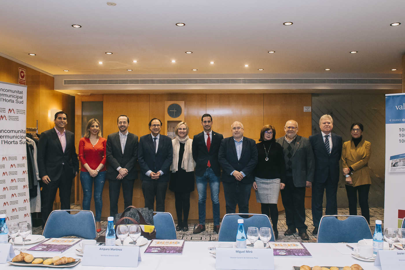Desayuno sobre el potencial de l'Horta Sud (Fotos: KIKE TABERNER)
