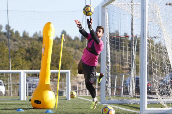 Koke completa el primer entrenamiento con sus nuevos compañeros