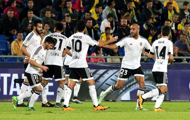 Un gol de Rodrigo mete al Valencia CF en las semifinales de la Copa del Rey