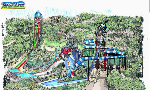 Aqualandia presenta Cyclón, su nueva atracción para 2018