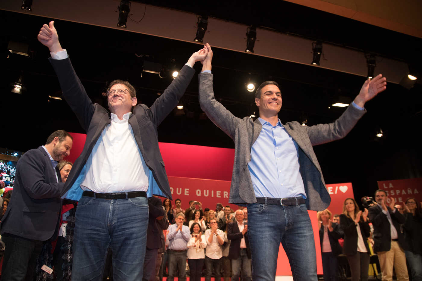 Mitin de Pedro Sánchez en la Universidad de Alicante (Fotos: Pepe Olivares)