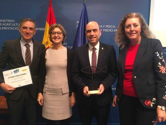 Alicante recibe el premio 'Ciudad Sostenible' de Medio Ambiente por el parque de La Marjal