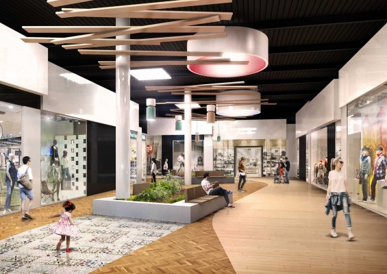 El 'outlet' de San Vicente ejecuta su expansión: estrenará 3.500 metros para 19 locales en abril