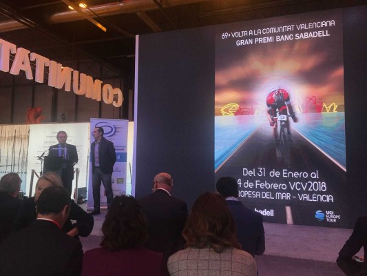 La 69ª Volta a la Comunitat Valenciana Gran Premi Banc Sabadell se presenta en Fitur