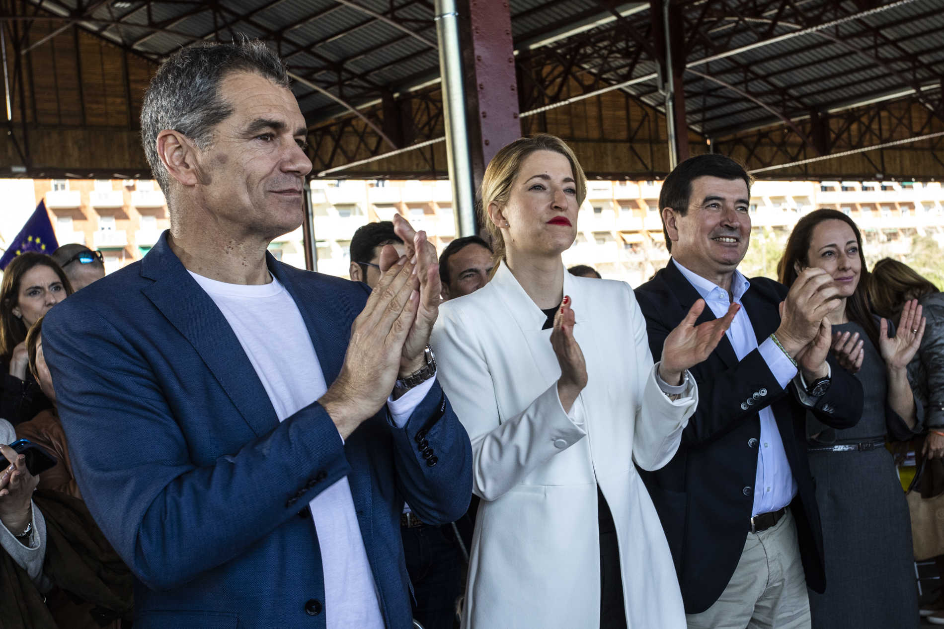 Acto de campaña de Ciudadanos en La Marina de València (Fotos: EVA MÁÑEZ)