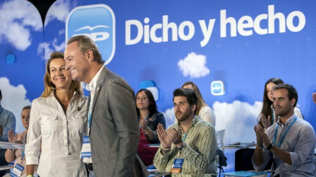 Crespo asegura que un empresario pagó un acto de campaña de Alberto Fabra
