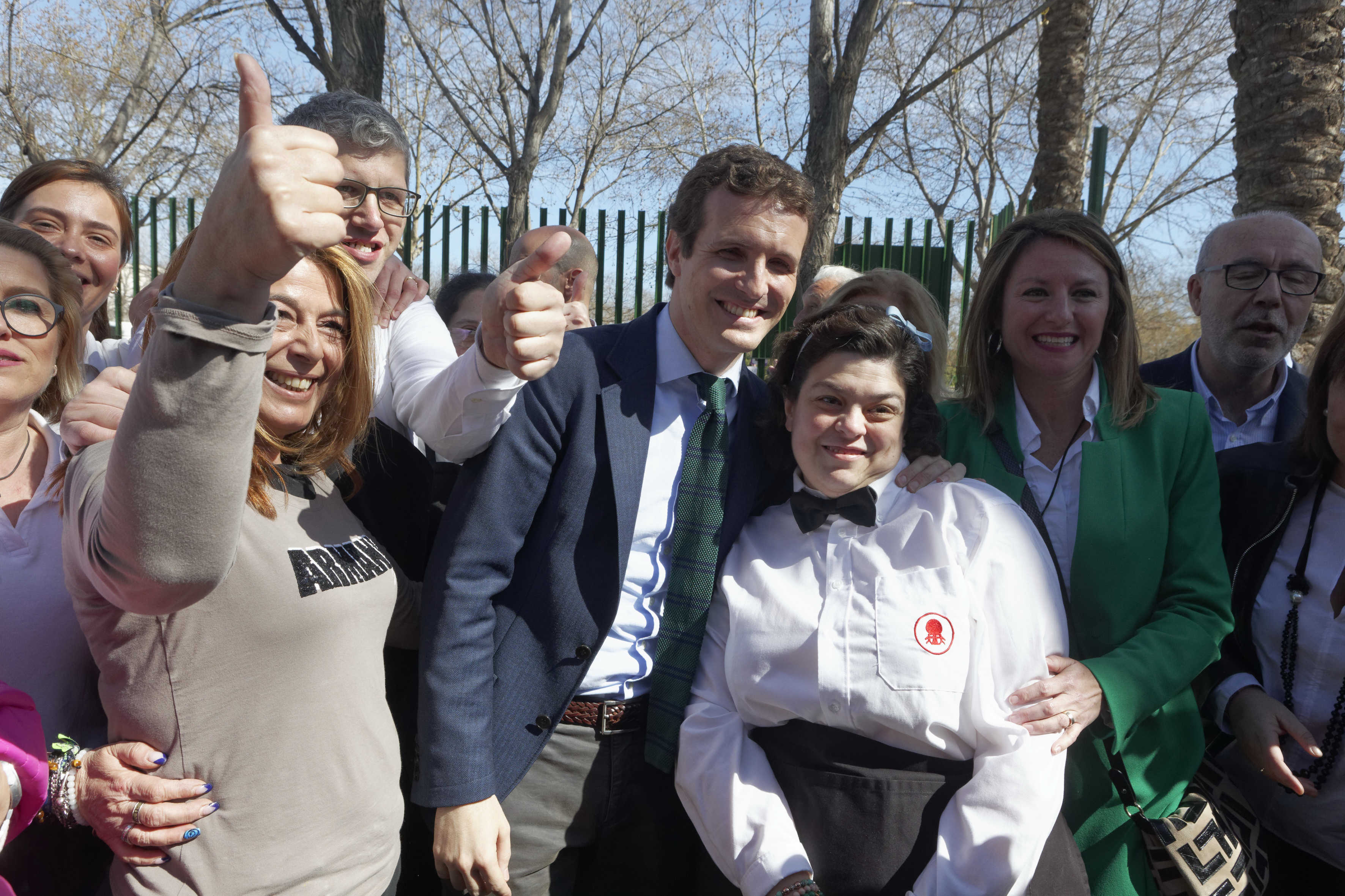 Pablo Casado en Castellón. (Fotos: Antonio Pradas)