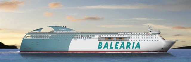 Baleària construirá un ferry de última generación con una inversión de 175 millones de euros