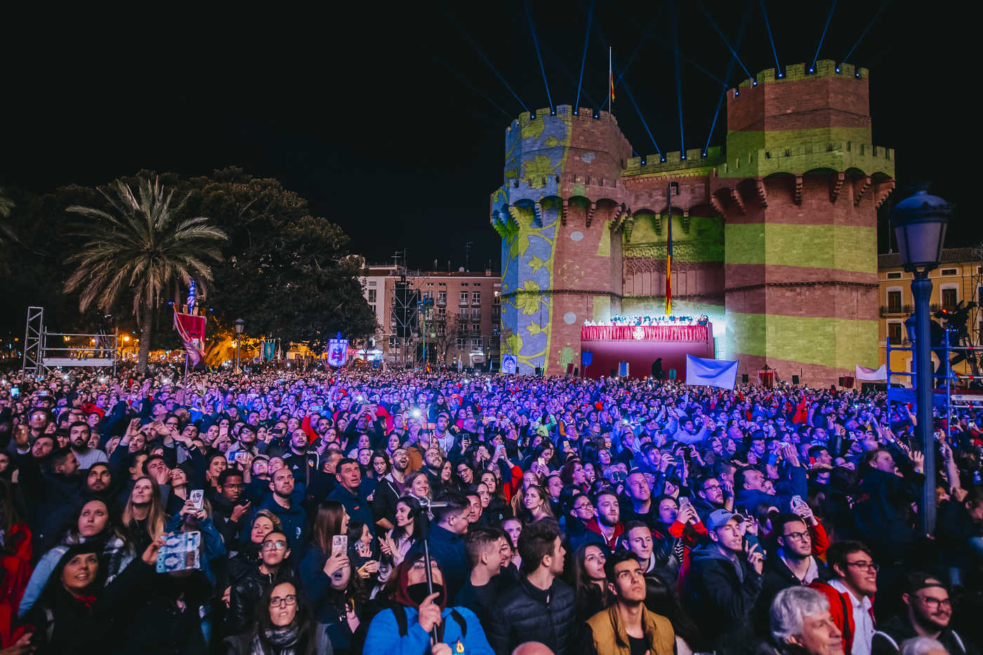 Las mejores imágenes de la Crida de las Fallas 2019 (Fotos: KIKE TABERNER)