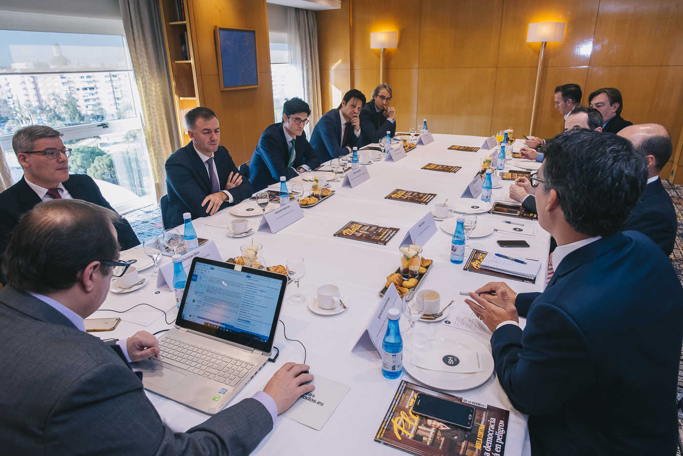 Desayuno de Valencia Plaza sobre gestión 'value' (Fotos: KIKE TABERNER)