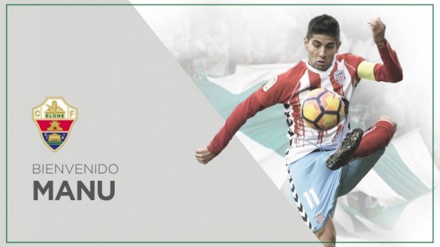 El Elche se refuerza con Manu, lateral izquierdo de 33 años