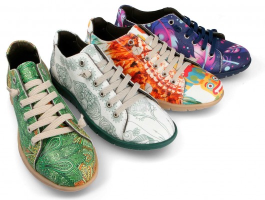 La ilicitana 'SlowWalk' pone en el mercado las primeras zapatillas hechas de maíz