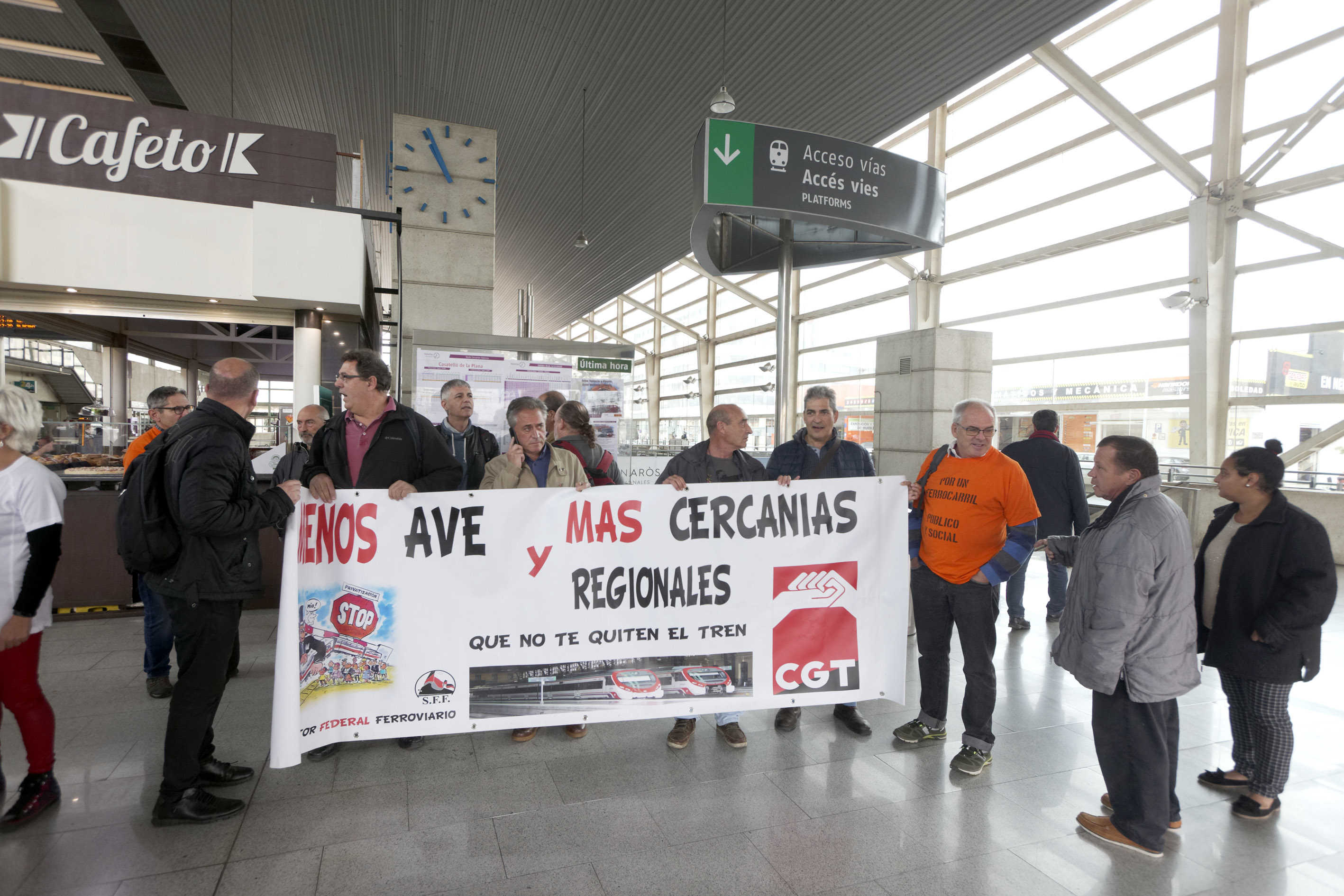 Inauguración nuevos servicios Cercanías Castellón-Vinaròs (Fotos: ANTONIO PRADAS)