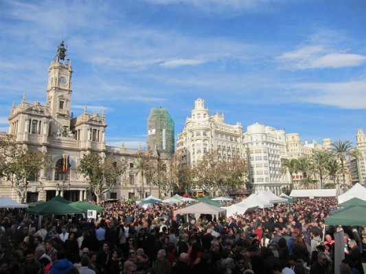 Llega el mercado de productores a la Plaza del Ayuntamiento