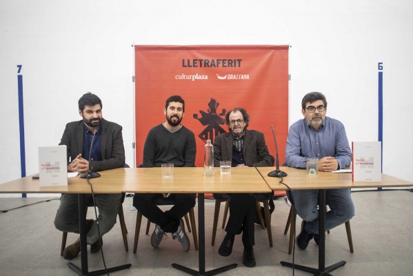 Carles Fenollosa presenta 'Narcís o l'onanisme', Premi Lletraferit (Fotos: EVA MÁÑEZ)