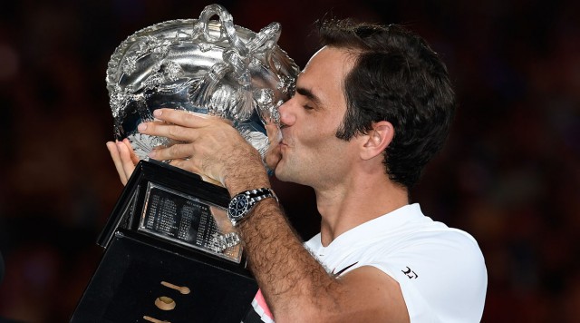 Federer se acerca a 155 puntos de Nadal