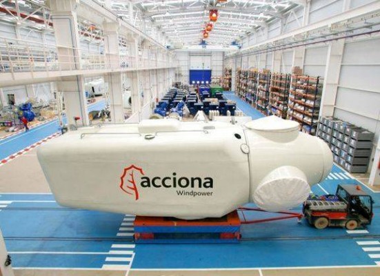 Acciona apunta hacia arriba en bolsa