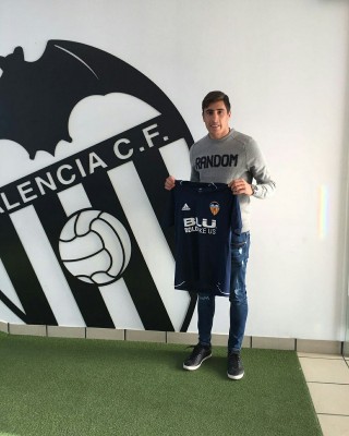 Miguel Merentiel llega cedido al Valencia Mestalla