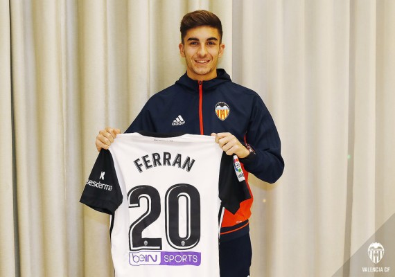 Ferran Torres lucirá el dorsal '20'