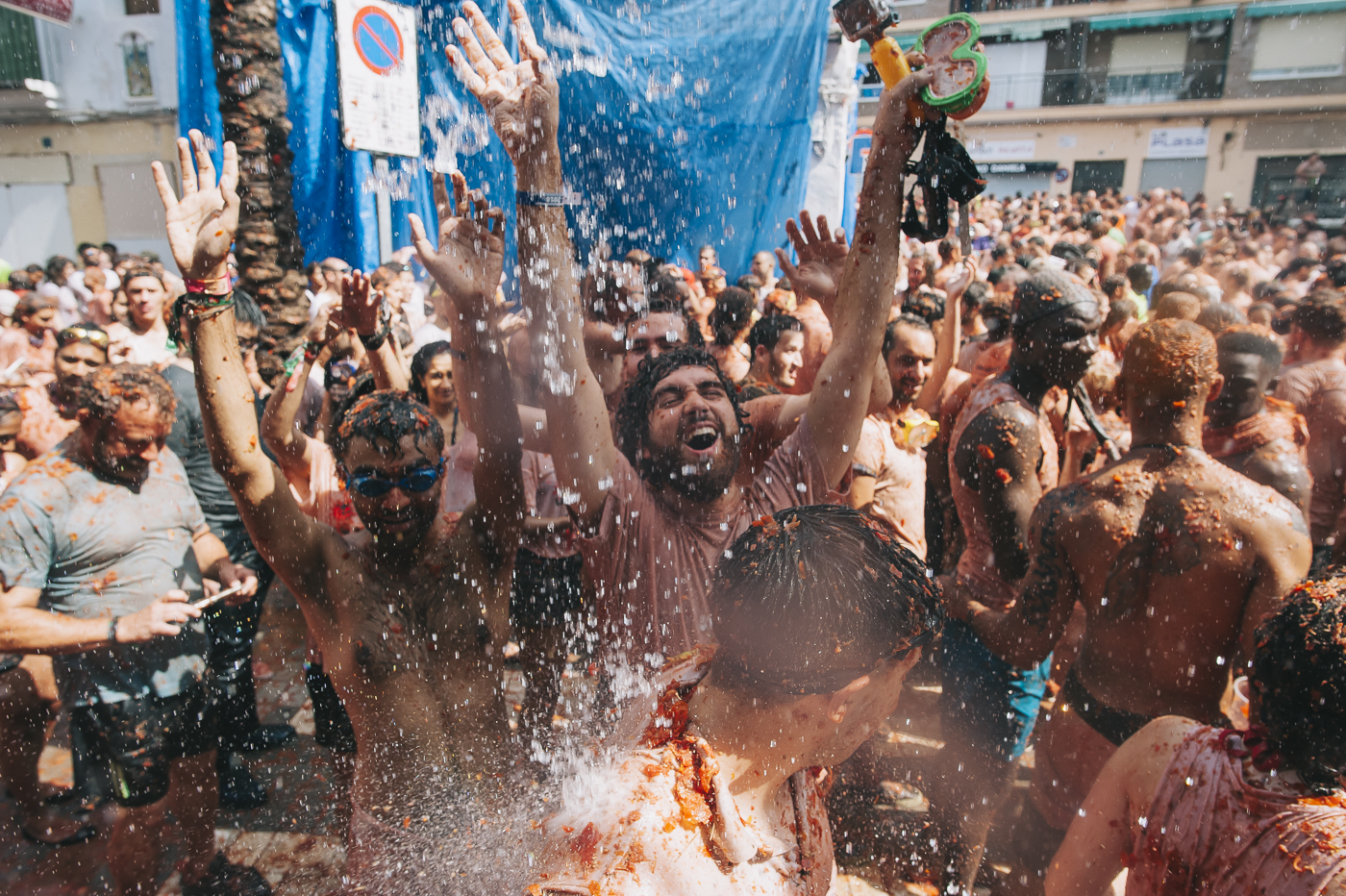 Las mejores imágenes de la Tomatina 2018 (Fotos: KIKE TABERNER) 