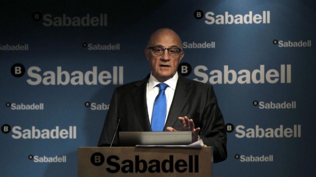 Banco Sabadell ganó 801,5 millones en 2017, un 12,8% más