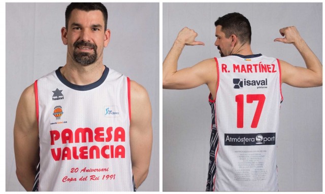 Valencia Basket jugará el domingo con una camiseta conmemorativa de la Copa del Rey del 98