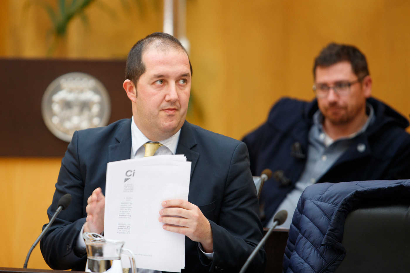 El portavoz del PSOE, Rubén Martínez. Foto: PEPE OLIVARES - 