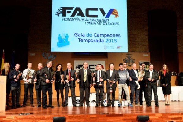 La FACV celebró su gala de campeones de la temporada 2015