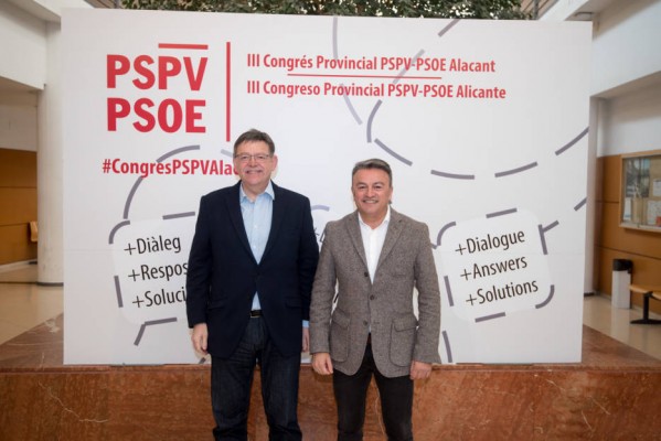 Chulvi pierde en 'casa'; Franco y Alfaro reivindican su cuota en el PSPV de Ximo Puig