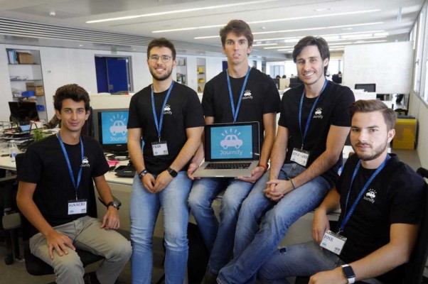 Journify, la 'app' universitaria
 para compartir coche
